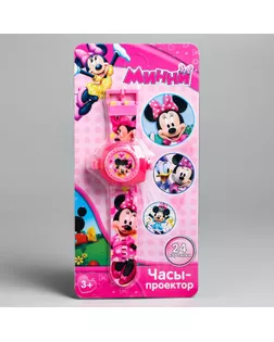 Часы с проектором «Минни Маус», Disney арт. СМЛ-82044-1-СМЛ0004674124