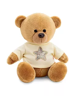 Мягкая игрушка «Медведь Топтыжкин» звезда, цвет коричневый 25 см арт. СМЛ-99821-1-СМЛ0004700201
