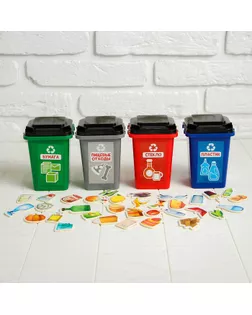 Сортер "Раздельный сбор мусора" арт. СМЛ-79839-1-СМЛ0004705612