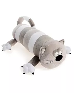 Мягкая игрушка «Кот-Батон», цвет серый, 56 см арт. СМЛ-100510-1-СМЛ0004708324