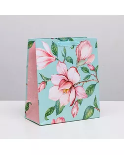 Пакет ламинированный вертикальный «Магнолия», ML 23 × 27 × 11,5 см арт. СМЛ-101133-2-СМЛ0004725106