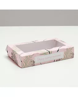 Коробка складная «Тропики», 20 × 12 × 4 см арт. СМЛ-121583-1-СМЛ0004747439