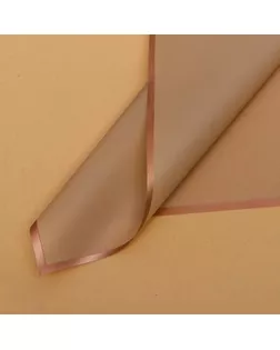 Пленка для цветов "Золотая полоса", светло-розовый, 58 х 58 см арт. СМЛ-139469-4-СМЛ0004758571