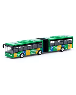 Автобус металлический «Городской транспорт», инерционный, масштаб 1:64, МИКС, в пакете арт. СМЛ-133280-1-СМЛ0004834617
