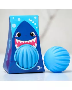 Развивающий мячик "Акула" 1 шт. арт. СМЛ-131480-1-СМЛ0004916708
