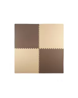 Мягкий пол универсальный 60 × 60, цвет бежево-коричневый арт. СМЛ-100524-3-СМЛ0004971417