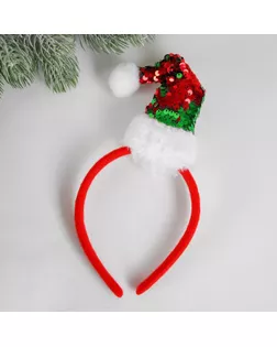 Карнавальный ободок «Колпак», с пайетками арт. СМЛ-88614-1-СМЛ0005017230