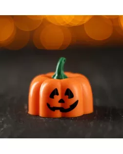 Свеча светодиодная «Тыква», виды МИКС арт. СМЛ-94386-1-СМЛ0005043893