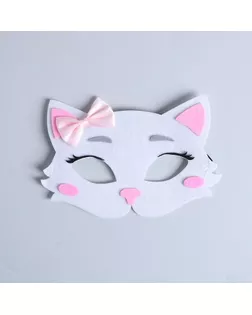 Маска карнавальная "Кошечка" фетр арт. СМЛ-91939-1-СМЛ0005048546