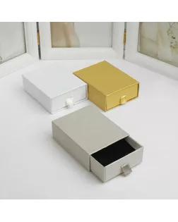 Купить Коробочка подарочная под набор "Драгоценность", 7*9, выдвижная, цвет МИКС арт. СМЛ-40421-1-СМЛ0005050518 оптом в Казахстане