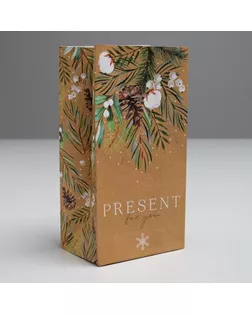 Пакет без ручек Present for you, 10 × 19.3 × 7 см арт. СМЛ-92350-1-СМЛ0005088600