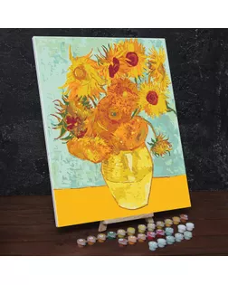 Картина по номерам на холсте с подрамником «Подсолнухи» Винсент ван Гог 40х50 см арт. СМЛ-207493-1-СМЛ0005135004