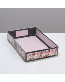Коробка для макарун с подложками «Люби», 17 х 12 х 3 см арт. СМЛ-101812-1-СМЛ0005139813