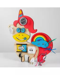 Бизиборд «Единорог» арт. СМЛ-115127-1-СМЛ0005164655