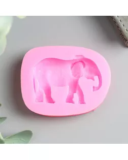 Молд силикон "Индийский слон" 1,2х6х4,8 см арт. СМЛ-39563-1-СМЛ0005180335