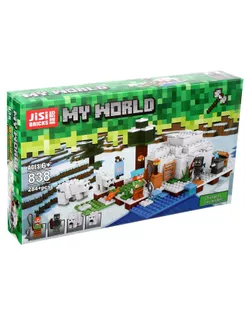 Конструктор Мой мир "Ледяной дом" 284 детали арт. СМЛ-138965-1-СМЛ0005208261