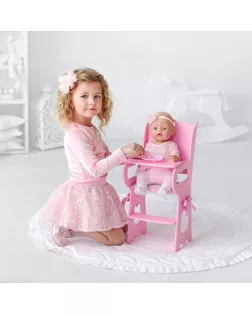Купить Мебель Игрушка детская: столик для кормления с мягким сидением, коллекция «Diamond princess» розовый арт. СМЛ-90919-1-СМЛ0005216847 оптом в Череповце