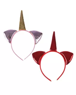 Карнавальный ободок «Единорог», цвета МИКС арт. СМЛ-93675-1-СМЛ0005256328