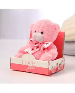 Мягкая игрушка Love you розы, мишка арт. СМЛ-128436-1-СМЛ0005262383