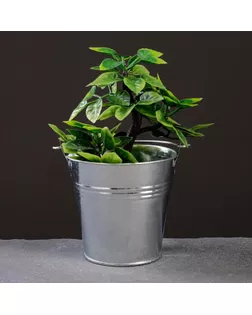 Кашпо "Ведерко" 10*9,5см арт. СМЛ-129823-1-СМЛ0005274391