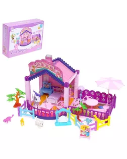 Дом для кукол, с аксессуарами арт. СМЛ-143010-1-СМЛ0005340700