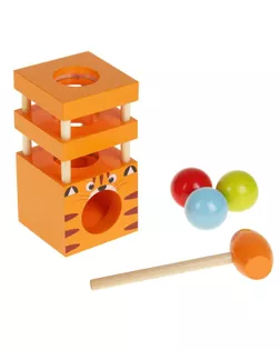 Стучалка "Животные", молоточек , три шарика, виды МИКС арт. СМЛ-115568-1-СМЛ0005358896