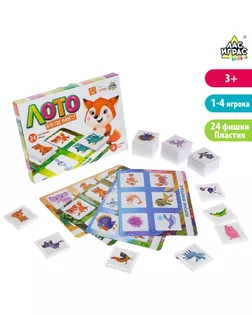 Лото "Кто где живет" арт. СМЛ-138243-1-СМЛ0005395810