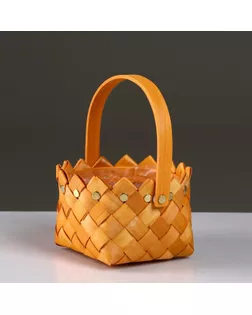 Корзина плетеная, секвойя, D16х11/23 см, натуральный арт. СМЛ-112465-1-СМЛ0005413443