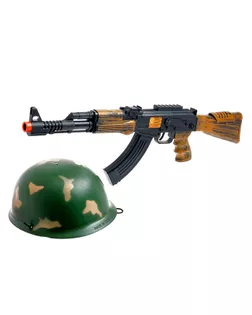 Набор военного «Отряд альфа», с АК-47 арт. СМЛ-143799-1-СМЛ0005426066