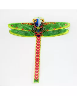 Воздушный змей "Стрекоза" с леской, цвета МИКС арт. СМЛ-138440-1-СМЛ0005439490