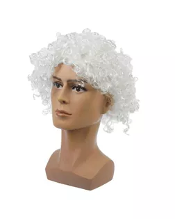 Парик мелкие кудри, цвет белый арт. СМЛ-124160-1-СМЛ0005459992