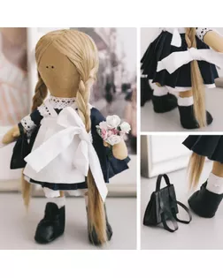 Интерьерная кукла «Школьница Николь», набор для шитья 15,6 × 22.4 × 5.2 см арт. СМЛ-154494-1-СМЛ0005470962