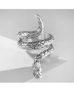 Кольцо "Змея" цвет серебро, размер 17 арт. СМЛ-151801-1-СМЛ0005482710