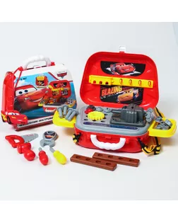 Набор с инструментами "Чемодан", Тачки, SL-05259 арт. СМЛ-185982-1-СМЛ0005486329