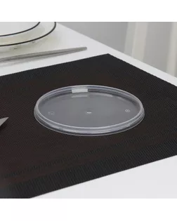 Крышка одноразовая к ведерку, 1 л, 300 шт/уп, цвет прозрачный арт. СМЛ-128089-1-СМЛ0005499997