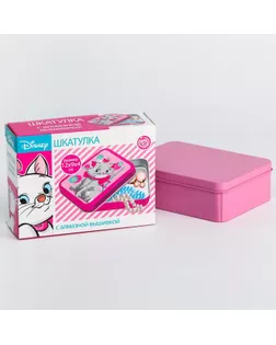 Алмазная вышивка на шкатулке Коты аристократы Кошечка Мари 8.5*11.5 см арт. СМЛ-172281-1-СМЛ0005504061