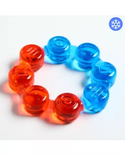 Прорезыватель охлаждающий «Кольцо», цвет МИКС арт. СМЛ-145869-1-СМЛ0000553307