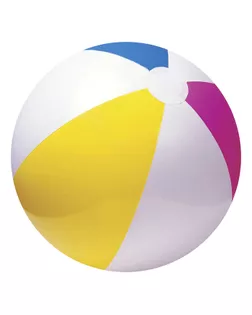 Мяч пляжный «Цветной», d=61 см, от 3 лет, 59030NP INTEX арт. СМЛ-138153-1-СМЛ0000589356