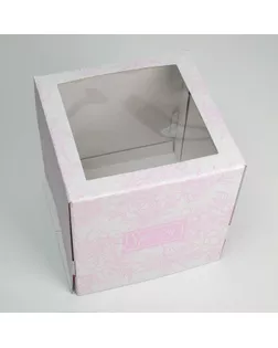 Коробка для торта с окном Special for you 30 х 30 х 30 см арт. СМЛ-145300-1-СМЛ0006030116