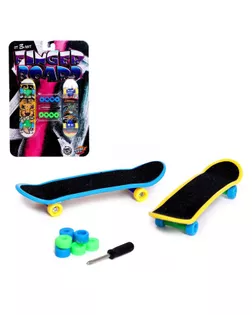 Набор пальчиковых скейтбордов, 2шт. №SL-05429  МИКС арт. СМЛ-187049-1-СМЛ0006245278