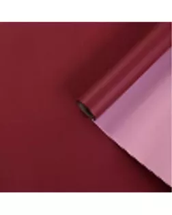 Бумага упаковочная крафт, двухсторонняя, винный-розовыйй, 0.6  х 10 м, 70 гр/м² арт. СМЛ-148339-1-СМЛ0006342887