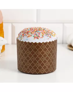 Форма бумажная для кекса, маффинов и кулича «ХВ новая», 110×85 мм арт. СМЛ-275410-1-СМЛ0006493906