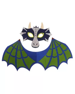 Карнавальный набор "Марс" маска, крылья арт. СМЛ-166172-1-СМЛ0006581418