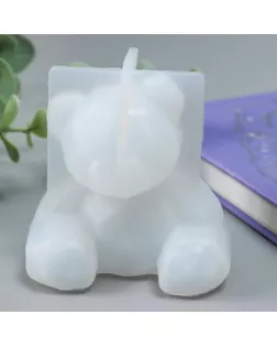 Молд силикон 3D "Медведь-кристалл" 6,3х6х5,6 см арт. СМЛ-159954-1-СМЛ0006707424
