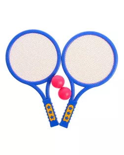 Набор ракеток: 2 ракетки, 2 мяча, МИКС арт. СМЛ-152427-1-СМЛ0000676561