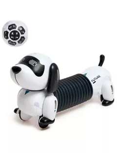 Робот интерактивный "Такса", световые и звуковые эффекты, работает от аккумулятора арт. СМЛ-162679-1-СМЛ0006783223