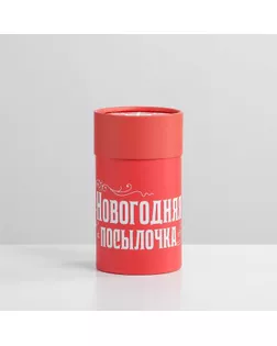 Коробка подарочная «Новогодняя посылочка», 8 х 14,5 см арт. СМЛ-163135-1-СМЛ0006846301