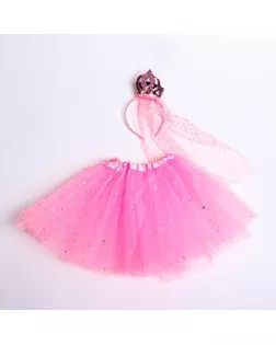 Карнавальный набор «Принцесса», юбка, ободок арт. СМЛ-182901-1-СМЛ0006869409