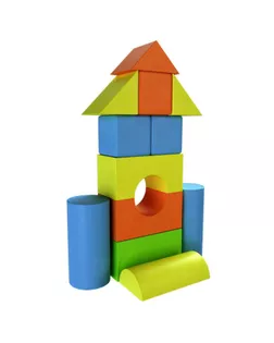 Мягкий конструктор «Ракета», 13 элементов арт. СМЛ-180485-1-СМЛ0006882625