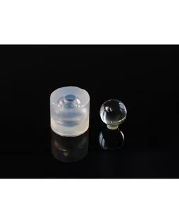 Силиконовый молд шарика, Ш-5, d-25мм., h-23мм. арт. СМЛ-150120-1-СМЛ0006893418